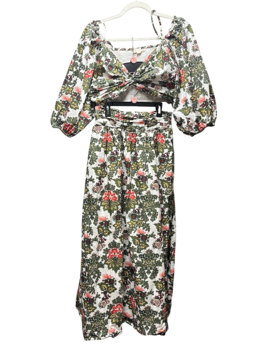 Anthropologie Forever that Girl floral Skirt Set Size Small - Picture 4 of 11
